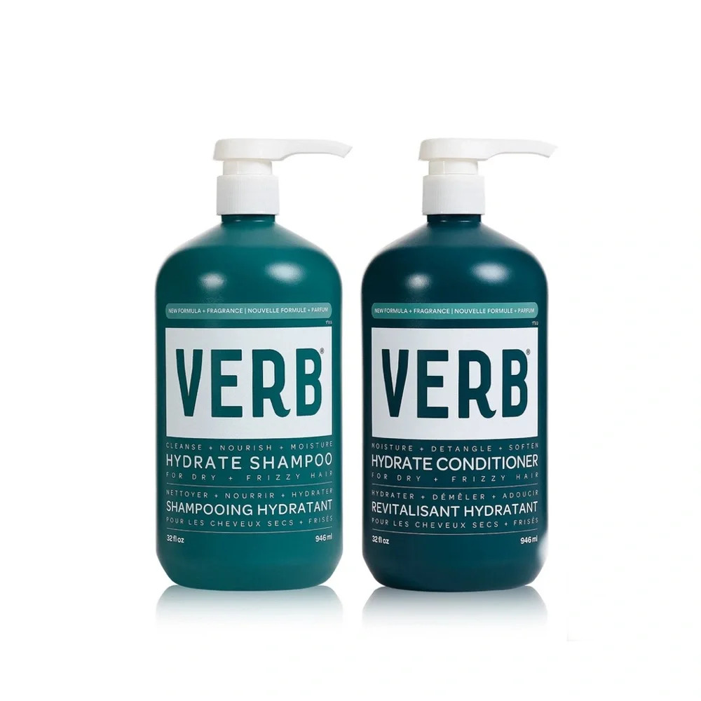 VERB Hydrating Shampoo & Conditioner Litre Duo